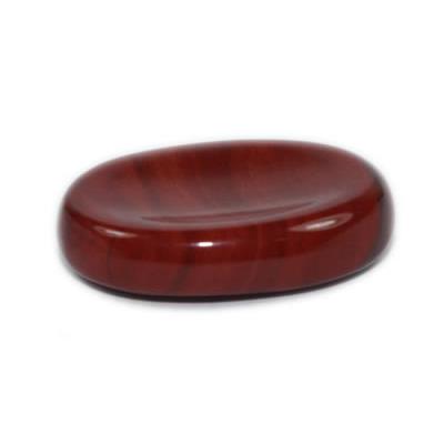 Galet Worry Stone en Jaspe Rouge