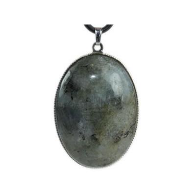 Labradorite Pendentif Cabochon Ovale 40X30 mm