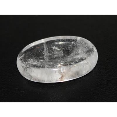 Galet Worry Stone en Cristal de Roche