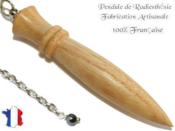 Pendule Egyptien en Bois de Châtaignier Pièce Unique N°EGCHAT-3