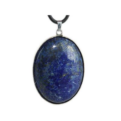 Lapis Lazuli Pendentif Cabochon Ovale 40x30 mm