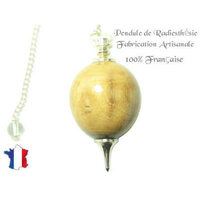 Pendule Séphoroton Création en Bois de Noyer Pièce Unique N° 14082015