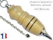 Pendule Amon Création en Bois de Buis Pièce Unique N°AMOB-36