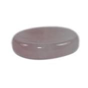 Galet Worry Stone en Quartz Rose