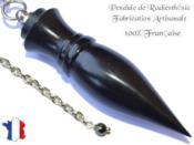 Pendule Amon Création en Bois d'Ebène Pièce Unique N°AMEB-14