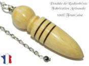 Pendule Celte Cr�ation en Bois de Marronnier Pi�ce unique N�CELMAR-3