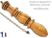 Pendule Cloptre Egyptien en Bois d'Olivier Pice Unique NCLEOLI-5