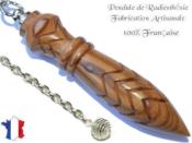 Pendule Egyptien Thot Plomb en Bois d'Abricotier Grav Modle Unique NTHOABRIPL-1