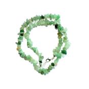 Aventurine Verte Collier en Pierre Baroque