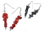 Boucles d'oreilles style Baroques et Argent 925