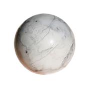 Howlite Blanche Boule en Pierre 4 cm