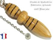 Pendule Celte Plombé Création en Bois de Buis Piéce unique N°CELBUPL-4