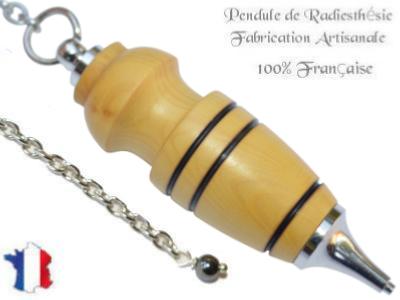 Pendule Amon Création en Bois de Buis Pièce Unique N°AMOB-35
