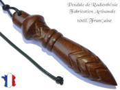 Pendule de Thot Plombé en Bois d'Ebène Verte Pièce Unique N°THOEBVPLPT- 10