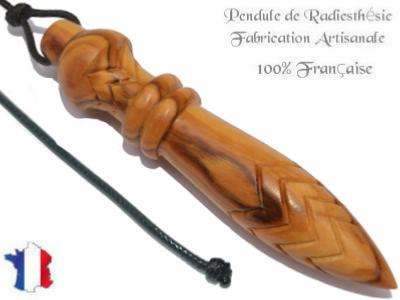 Pendule Egyptien Thot Plombé en Bois d'Olivier Gravé Modèle Unique N°THOOLPLC-160