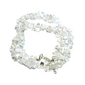 Cristal de Roche Collier en Pierre Baroque