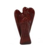 Jaspe Rouge Ange en Pierre (5 cm)