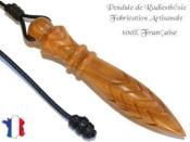 Pendule Egyptien Thot Plombé en Bois d'Olivier Gravé Modèle Unique N°THOOLPLC-188