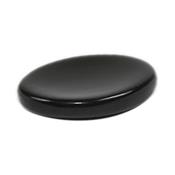 Galet Worry Stone en Tourmaline Noire