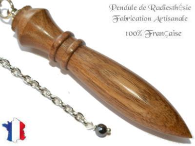 Pendule Egyptien en Bois de Noyer Pièce Unique N°EGNOY-8