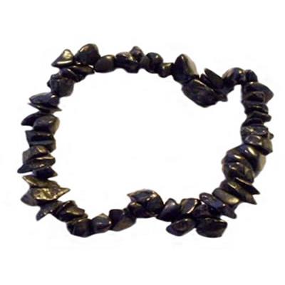 Shungite Bracelet en Pierre Baroque