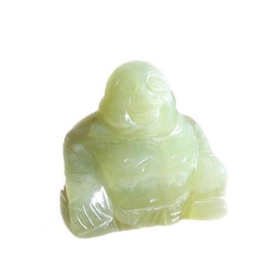 Bouddha Chinois Rieur en Pierre de Jade de Chine 5 cm