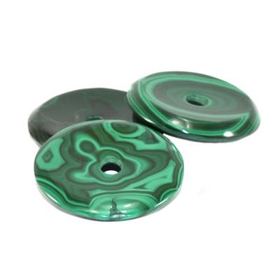 Pendentifs Pi Chinois en Malachite 3 cm