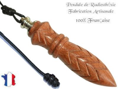 Pendule de Thot Plombé en Bois de Rose Pièce Unique N°THOROSPLPTC-32
