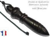 Pendule de Thot Plomb en Bois d'Ebne du Gabon Pice Unique NTHOEBPLPTT- 189