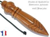 Pendule de Thot Plomb en Bois de Jujubier Pice Unique NTHOTJUPLC-27