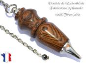 Pendule Amon Cr�ation en Bois de Bocote Pi�ce Unique N�AMBOC-26