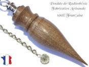 Pendule Amon Plomb Cration en Bois de Noyer Pice Unique NAMNOPL-7