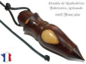 Pendule Amon Cr�ation en Bois de Violette Pi�ce Unique N�AMVIO-16