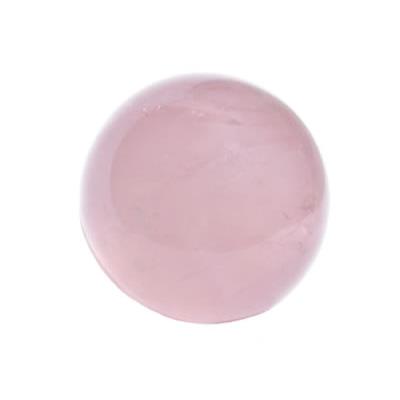 Quartz Rose Boule en Pierre 4 cm