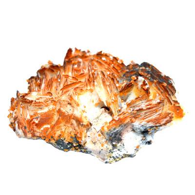 Vanadinite sur Baryte Pierre Unique de Collection N° 1VSQ14