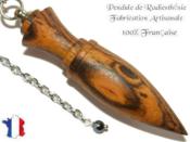 Pendule Amon Création en Bois de Bocote Pièce Unique N°AMBOC-19