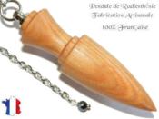 Pendule Amon Création en Bois de Cerisier Pièce Unique N°AMCER-8