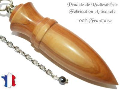Pendule Amon Création en Bois d'If Pièce Unique N°AMIF-9
