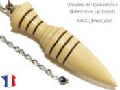 Pendule Amon Création en Bois de Marronnier Pièce Unique N°AMMAR-8