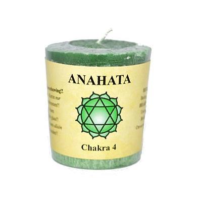 Bougie Chakra Coeur (4) Anahata Aux Huiles Essentielles