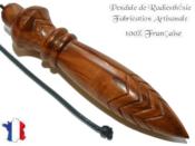 Pendule de Thot Plombé en Bois de Jujubier Pièce Unique N°THOTJUPLC-17
