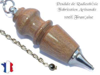 Pendule Amon Création en Bois de Noyer Pièce Unique N°AMNOY-15