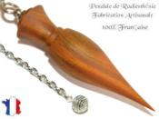 Pendule Amon Plombé Création en Bois de Palo Santo Modèle Unique N°AMPALOPL-9