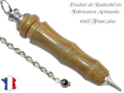 Pendule Triak en Bois de Palo Santo Pièce Unique N°TRPAL-1