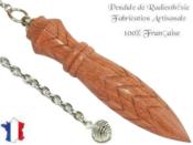 Pendule de Thot Plombé en Bois de Rose Pièce Unique N°THOROSPLPT- 38