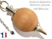 Pendule Séphoroton Création en Bois de Noisetier Pièce Unique N°SEPHNOI-5