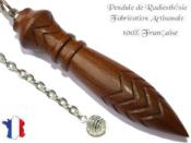 Pendule de Thot Plomb en Bois d'Ebne Verte Pice Unique NTHOEBVPLPT- 9
