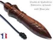 Pendule de Thot Plombé en Bois de Violette Pièce Unique N°THOVIOPL-94